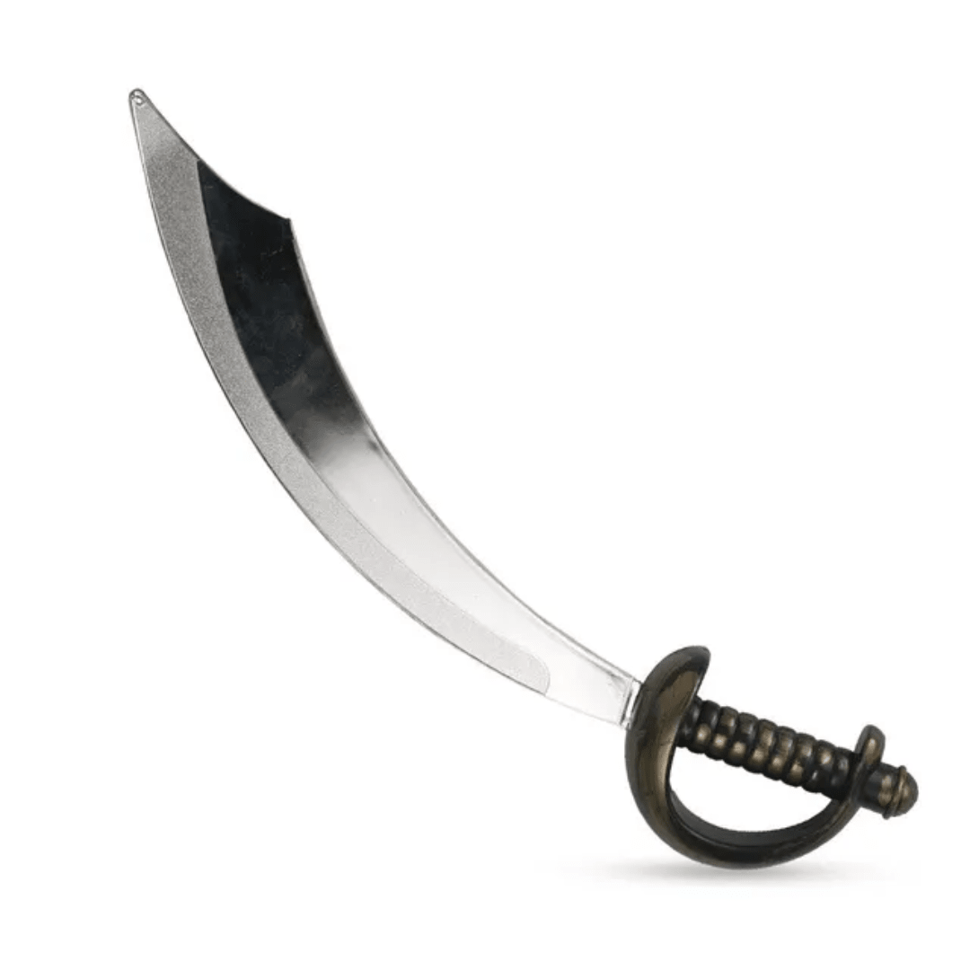 Spooky Halloween Pirate Long Cutlass Sword - Silver — image 2