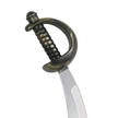 Spooky Halloween Pirate Long Cutlass Sword - Silver