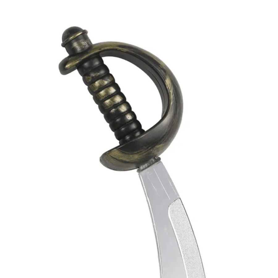 Spooky Halloween Pirate Long Cutlass Sword - Silver — image 3