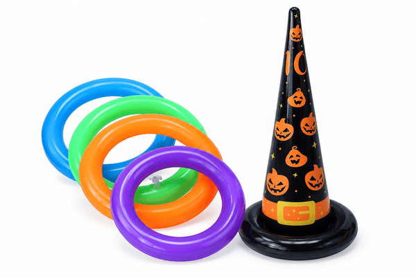 Spooky Halloween Witch Hat Ring Toss Game