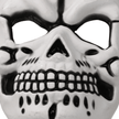 Spooky White Skull / Skeleton Halloween Mask