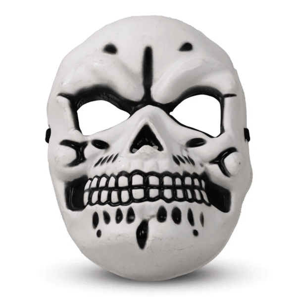 Spooky White Skull / Skeleton Halloween Mask