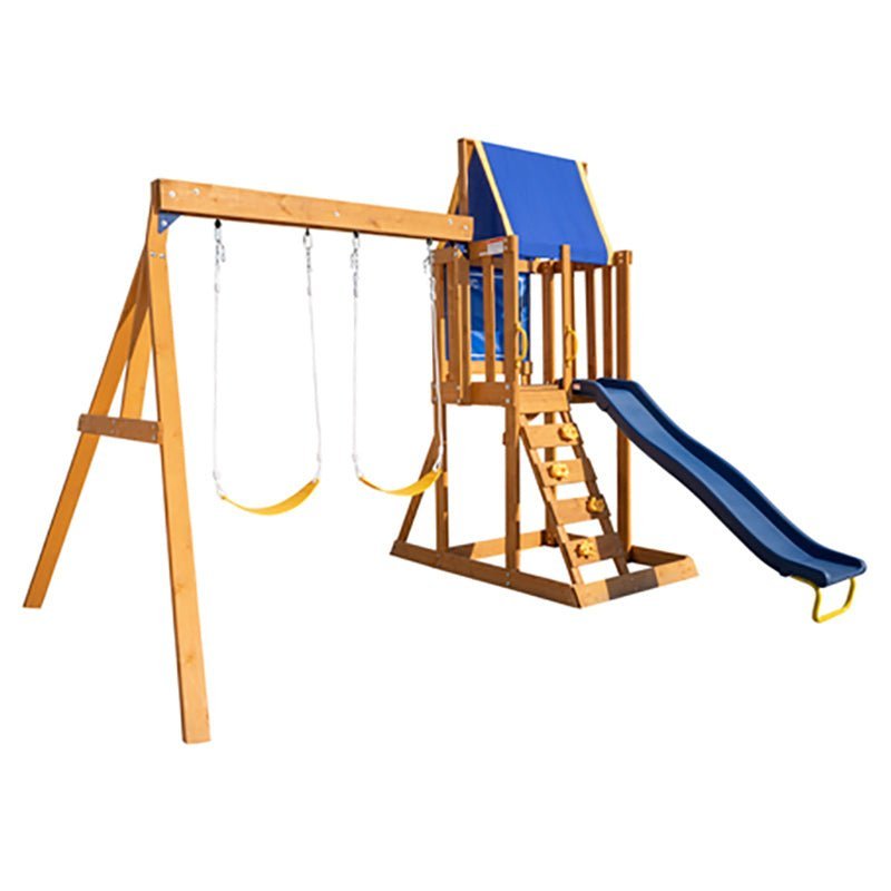 Sports Power North Peak Wooden Swing Set — image 1