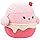 Squishmallow Chloe Strawberry Milkshake Poodle Plush 7.5inch — image 2