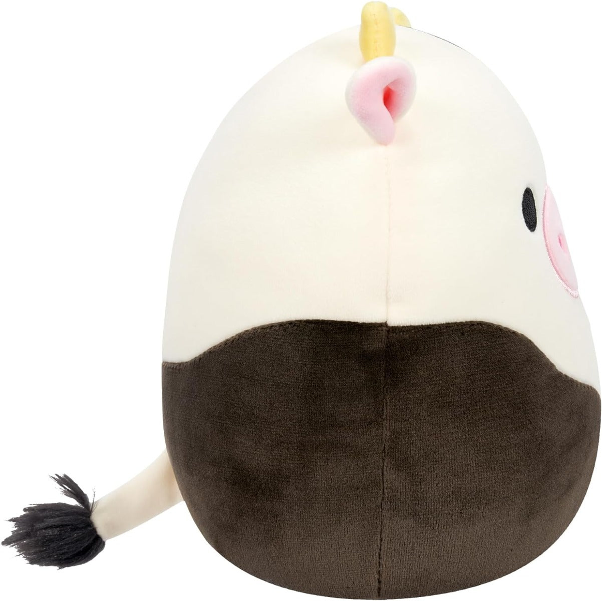 Squishmallow Connor Black and White Cow 7.5inches SQCR05373 - Colorland Toys