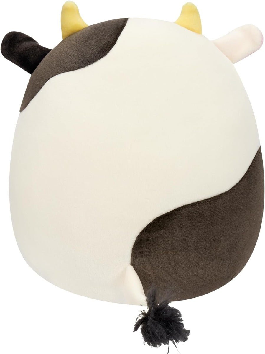 Squishmallow Connor Black and White Cow 7.5inches SQCR05373 - Colorland Toys