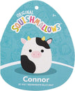 Squishmallow Connor Black and White Cow 7.5inches SQCR05373