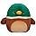 Squishmallow Fuzzamallows Avery Mallard Duck 12inches — image 1