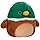 Squishmallow Fuzzamallows Avery Mallard Duck 12inches