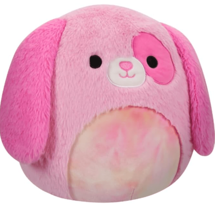 Squishmallow Fuzzamallows Chasen The Pink Dog Plush 12inch — image 2