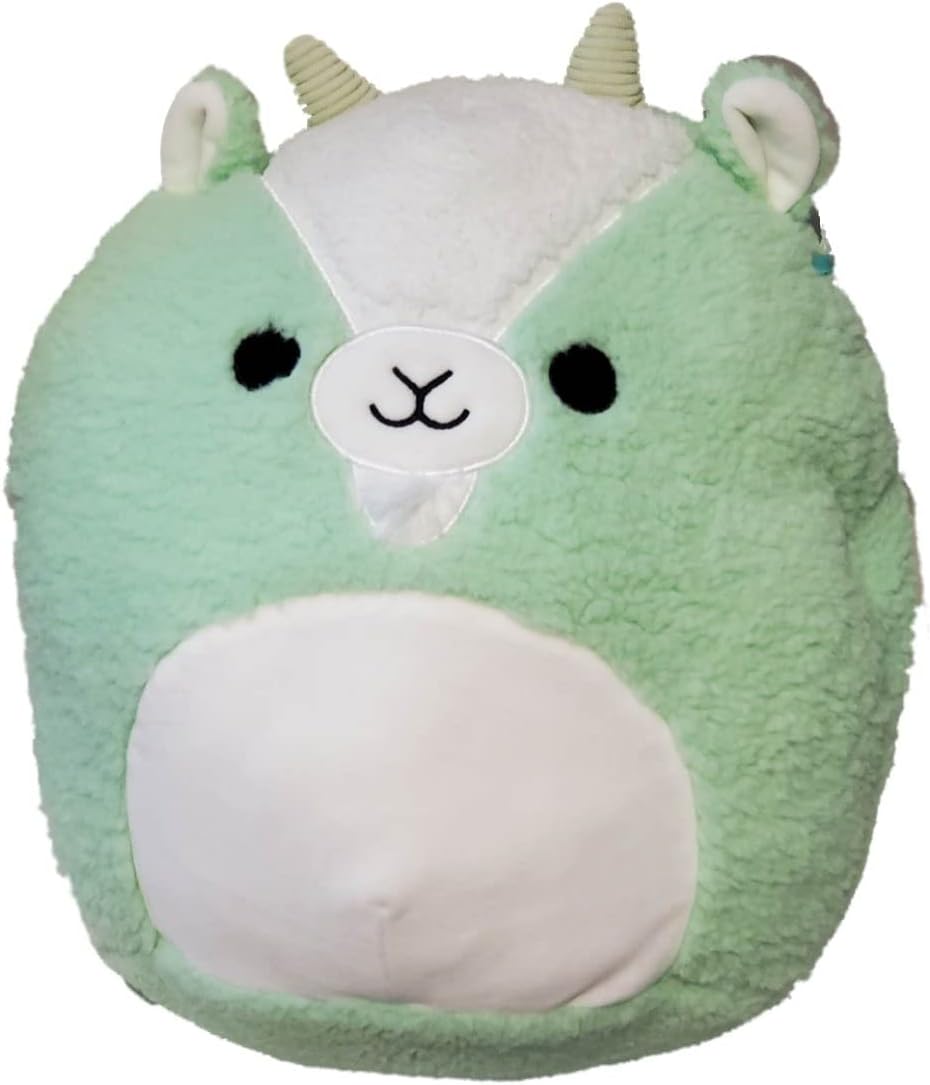 Squishmallow Fuzzamallows Palmer The Mint Green Goat Plush 12inch SQCR05619/SQCR00375 - Colorland Toys