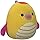 Squishmallow Leif Yellow Seadragon with Striped Belly 7.5inches — image 2