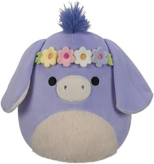 Squishmallow Little Plush Easter - Milanda the Periwinkle Donkey 7.5inches - Colorland Toys