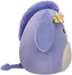 Squishmallow Little Plush Easter - Milanda the Periwinkle Donkey 7.5inches - Colorland Toys