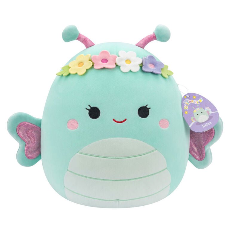 Squishmallow Little Plush Easter - Reina Seafoam Green Butterfly 5inches - Colorland Toys