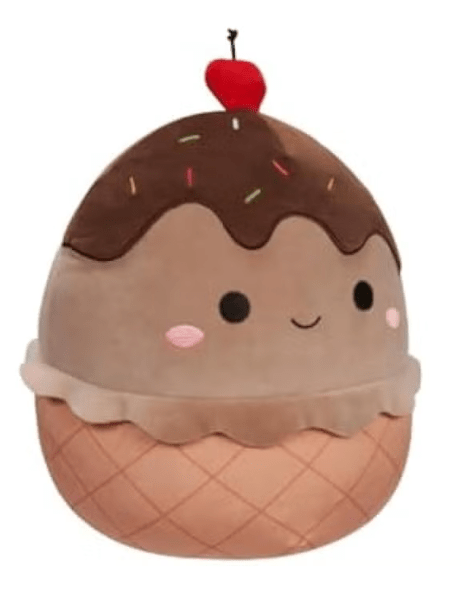 Squishmallow Marta The Chocolate Ice Cream Sundae Plush Toy 12in — image 2