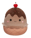 Squishmallow Marta The Chocolate Ice Cream Sundae Plush Toy 12in