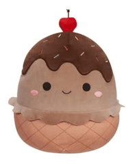 Squishmallow Marta The Chocolate Ice Cream Sundae Plush Toy 12in - Colorland Toys