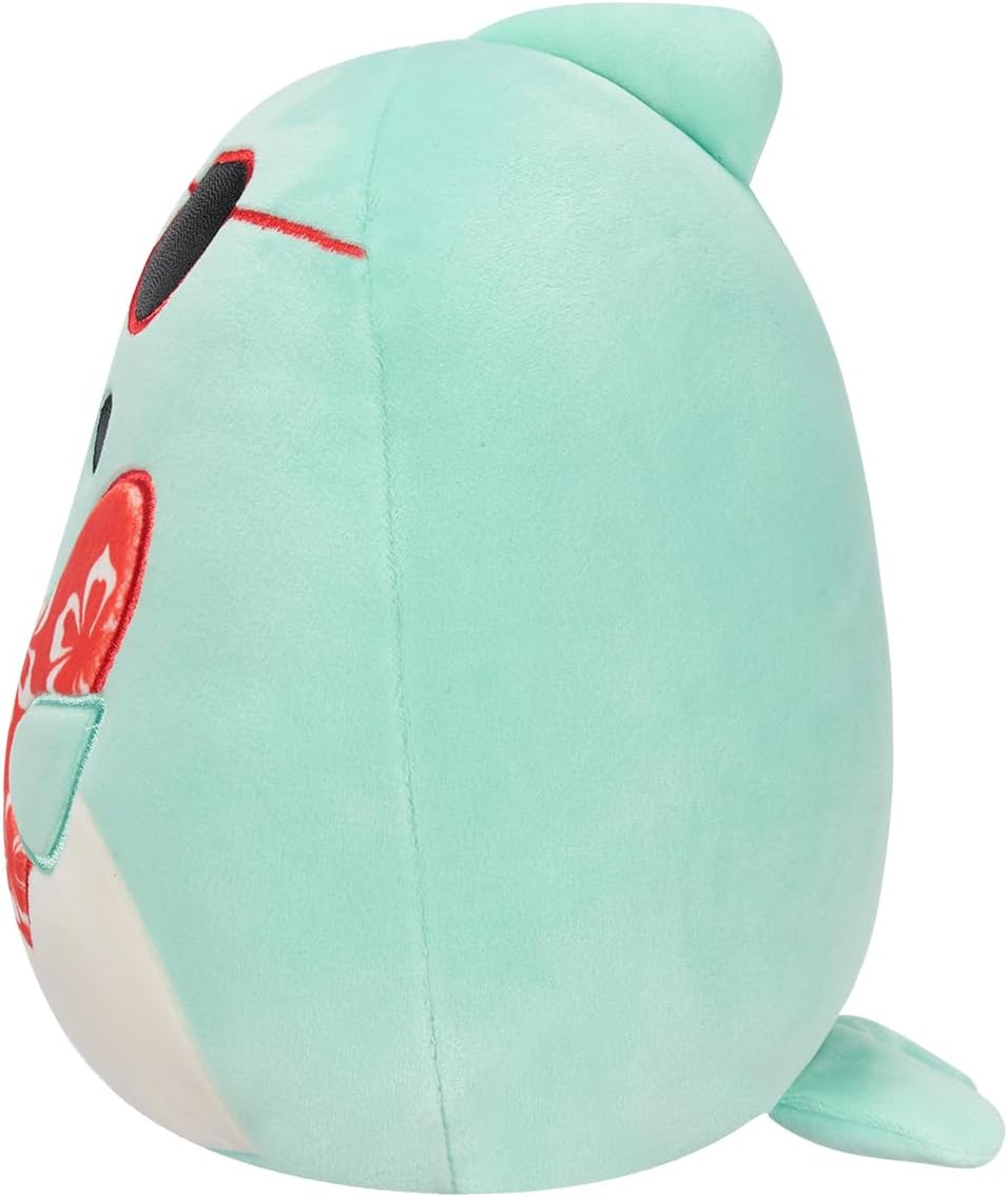 Squishmallow Perry Teal Dolphin with Sunglasses And Surfboard 7.5 Inches SQCR05372 - Colorland Toys