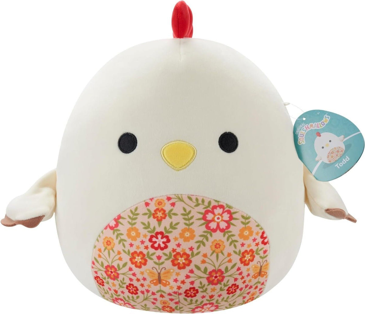 Squishmallow Todd the Beige Rooster 12inches SQCR05418 — image 1