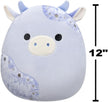Squishmallow Velvet Marzio The Blue Cow Plush 12inch