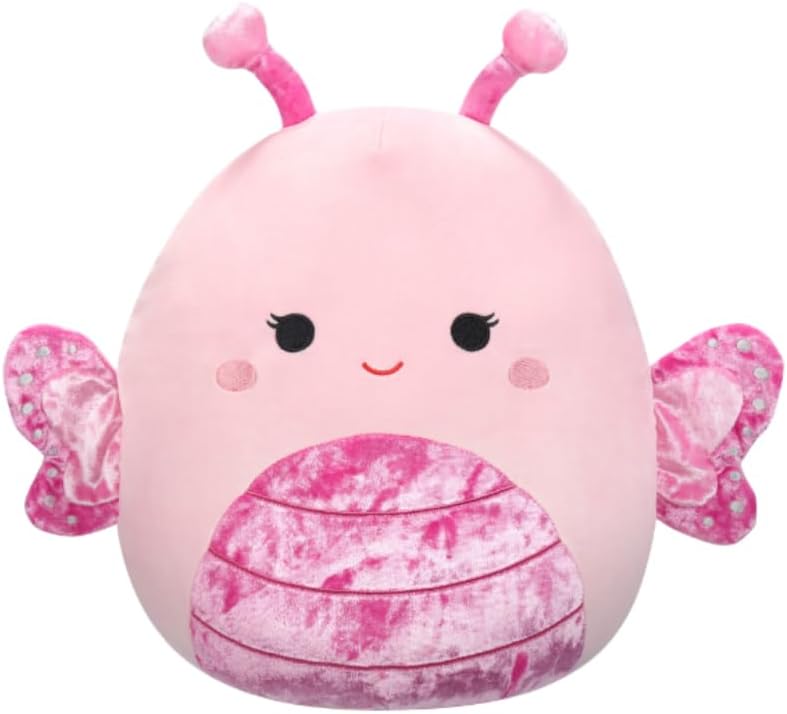 Squishmallow Velvet Mogo The Light Pink Butterfly Plush 12inch — image 1