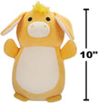 Squishmallows 10" Gavyn Yellow Donkey Hugmee Plush Toy