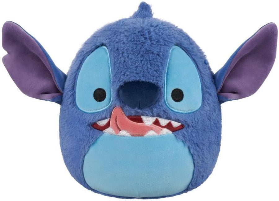 Squishmallows 8 inch Disney Fuzzamallows Nose Stitch Plush