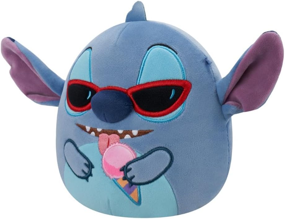 Squishmallows 8 Inch Disney Stitch Holding Snow Cone Plush Toy — image 3