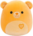 Squishmallows Candy Heart Valentine 2024 5" Plush - Chamberlain the Bear