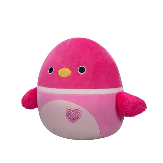 Squishmallows Candy Heart Valentine 2024 5" Plush - Della the Mallard Duck — image 2