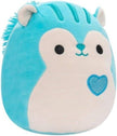 Squishmallows Candy Heart Valentine 2024 5" Plush - Santiago the Squirrel