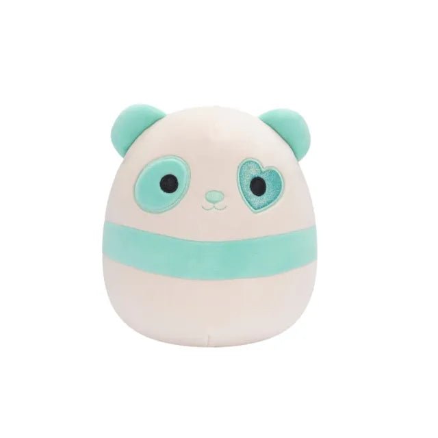 Squishmallows Candy Heart Valentine 2024 5" Plush - Schwindt the Panda — image 1