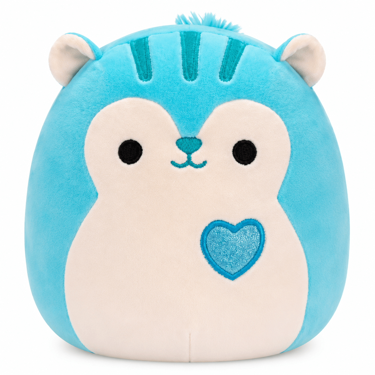 Squishmallows Candy Heart Valentine 2024 7.5" Plush - Santiago the Squirrel - Colorland Toys