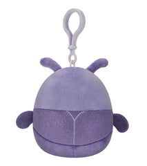 Squishmallows Clip On - Purple Beetle 3.5inch SQCR00783/DIS0459 - Colorland Toys