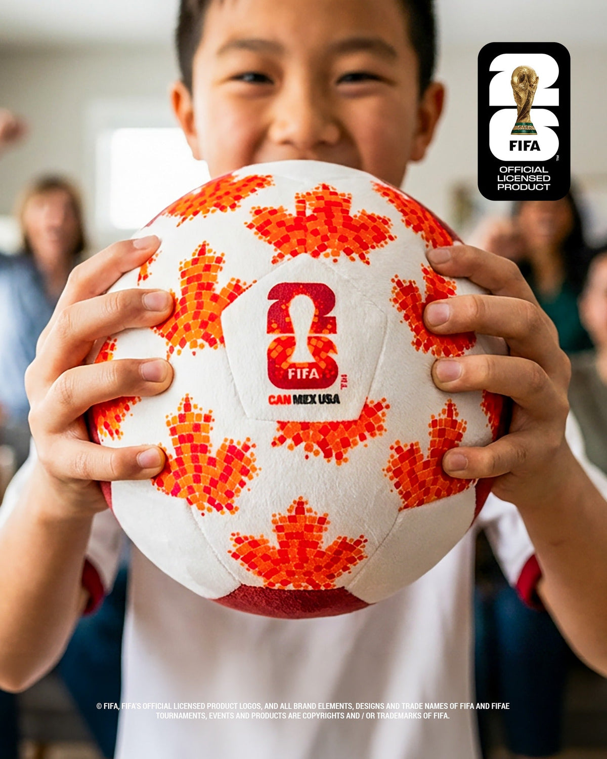 Squishmallows FIFA 9 inch Canada Plush Soccer Ball — image 2
