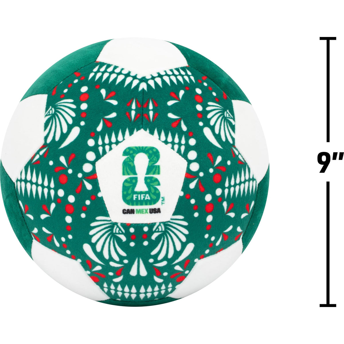 Squishmallows FIFA 9 inches Mexico Plush Soccer Ball — image 7