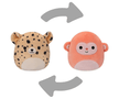 Squishmallows Flip A Mallow Lexie The Cheetah And Elton The Monkey