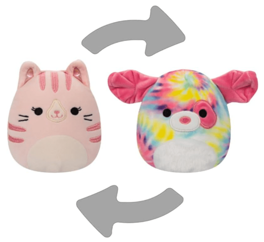 Squishmallows Flip A Mallows Laura Sheena Mini Plush Toy 5in — image 1