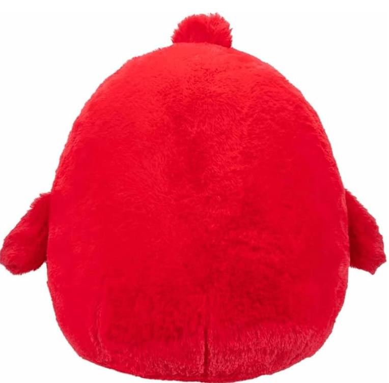 Squishmallows Fuzzamalow Plush - Caslan The Cardinal 12in SQCR03205/SQCR03967 — image 2