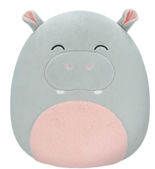 Squishmallows Harrison Grey Hippo Plush 12inch - Colorland Toys