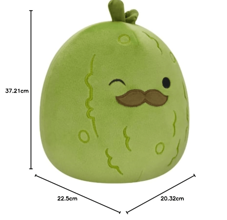 Squishmallows Little Plush Squad - Charles The Pickle 7.5in SQCR04084/SQCR04065 - Colorland Toys