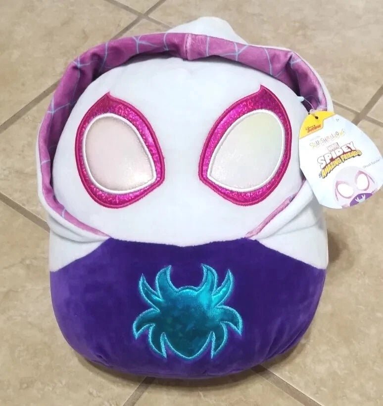Squishmallows Marvel Spidey Amazing Friends Ghost Spider 10inch SQK0461/SQDI00222 — image 1