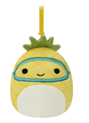 Squishmallows Maui the Pineapple Clip On Plush 3.5inch SQCR00789/SQCR03646 - Colorland Toys