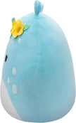 Squishmallows Natnat the Alien with Flower Crown 40cm Plush Toy