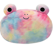 Squishmallows Rainbow Tie Dye Frog Carlito Stackable Plush Toy 12in