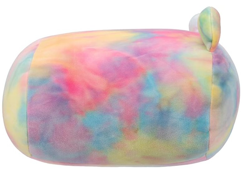 Squishmallows Rainbow Tie Dye Frog Carlito Stackable Plush Toy 12in — image 3