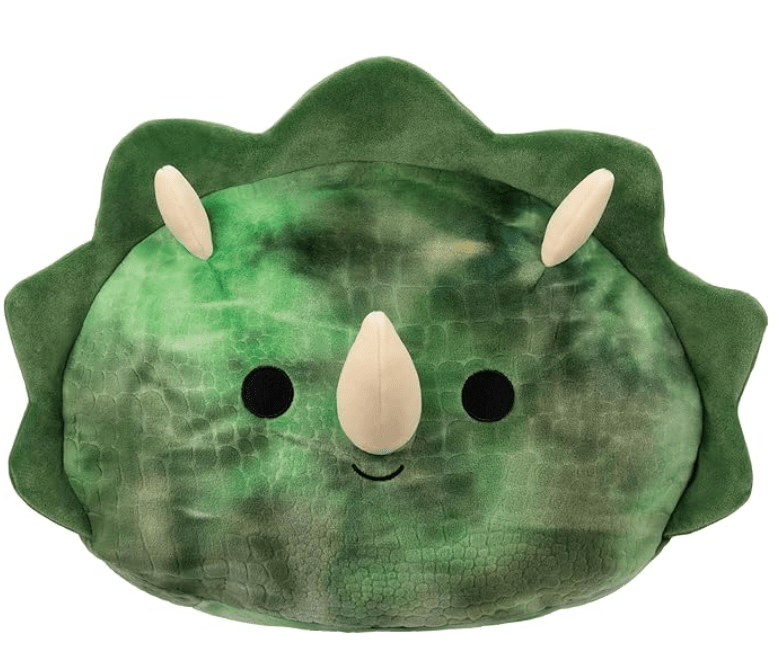 Squishmallows Rainbow Trey the Triceratops 12inch — image 1