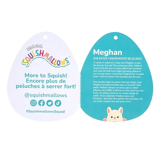 Squishmallows Rare Limited Edition – Meghan Bat - Colorland Toys