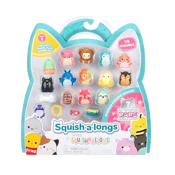 Squishmallows SQAL Squish-a-longs 14 Pack Asst SQAL0028 — image 1